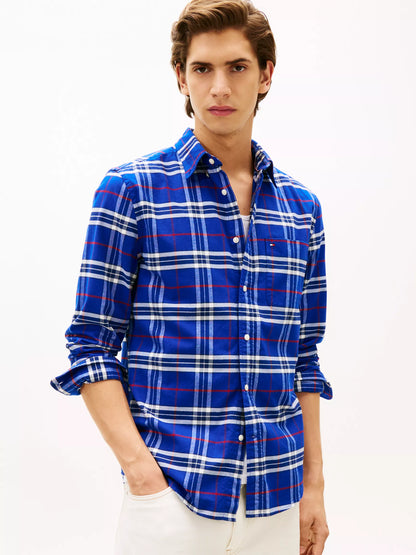 Wedge Blue Check