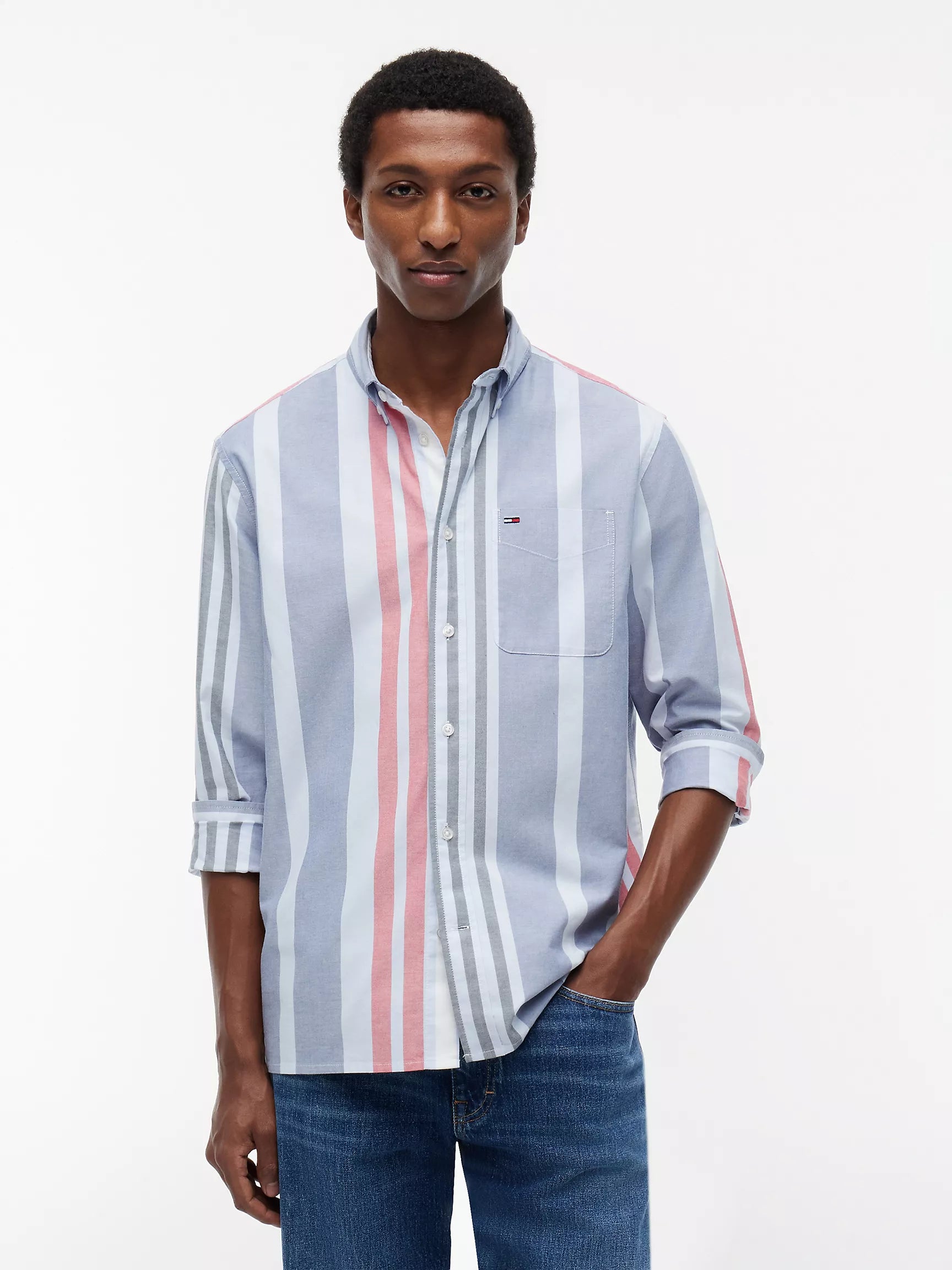 Blue Multi Stripe