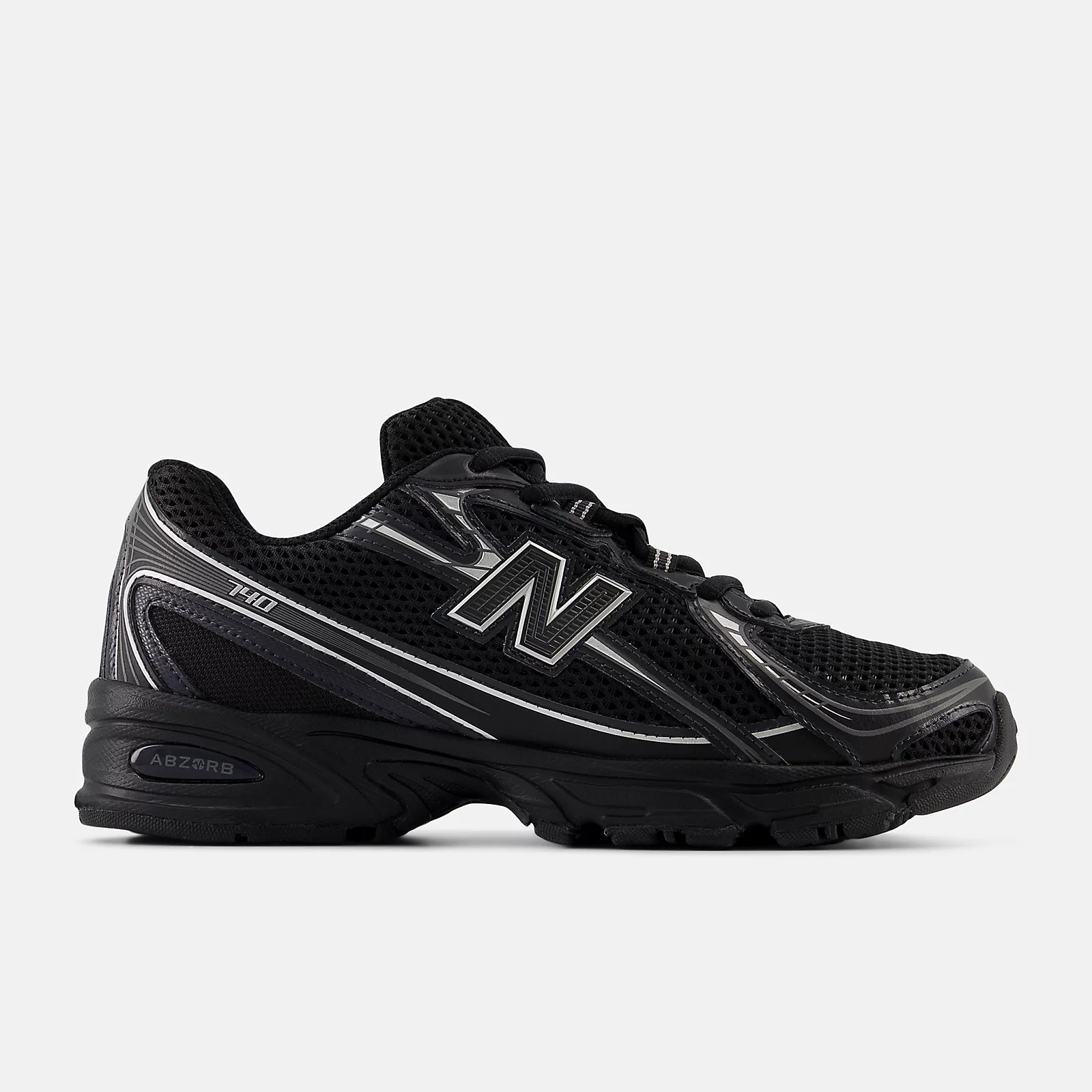 Black With Silver Metallic