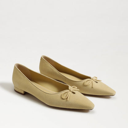 Dusty Yellow Suede