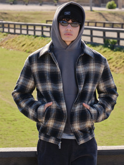 Dark Luxe Brown Check
