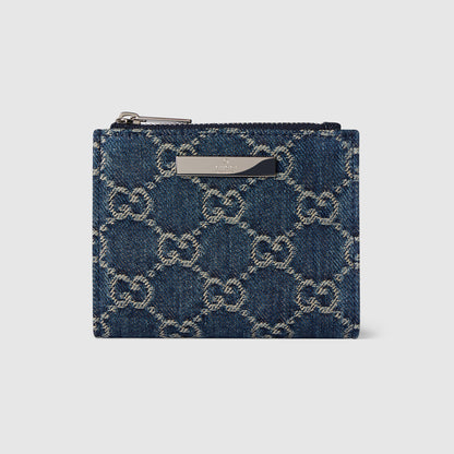 denim azul oscuro con GG