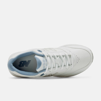 White With Blue