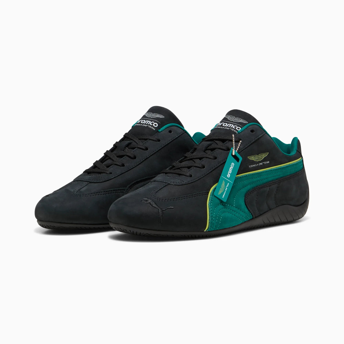 PUMA Black-Green Lux-Lime Shimmer