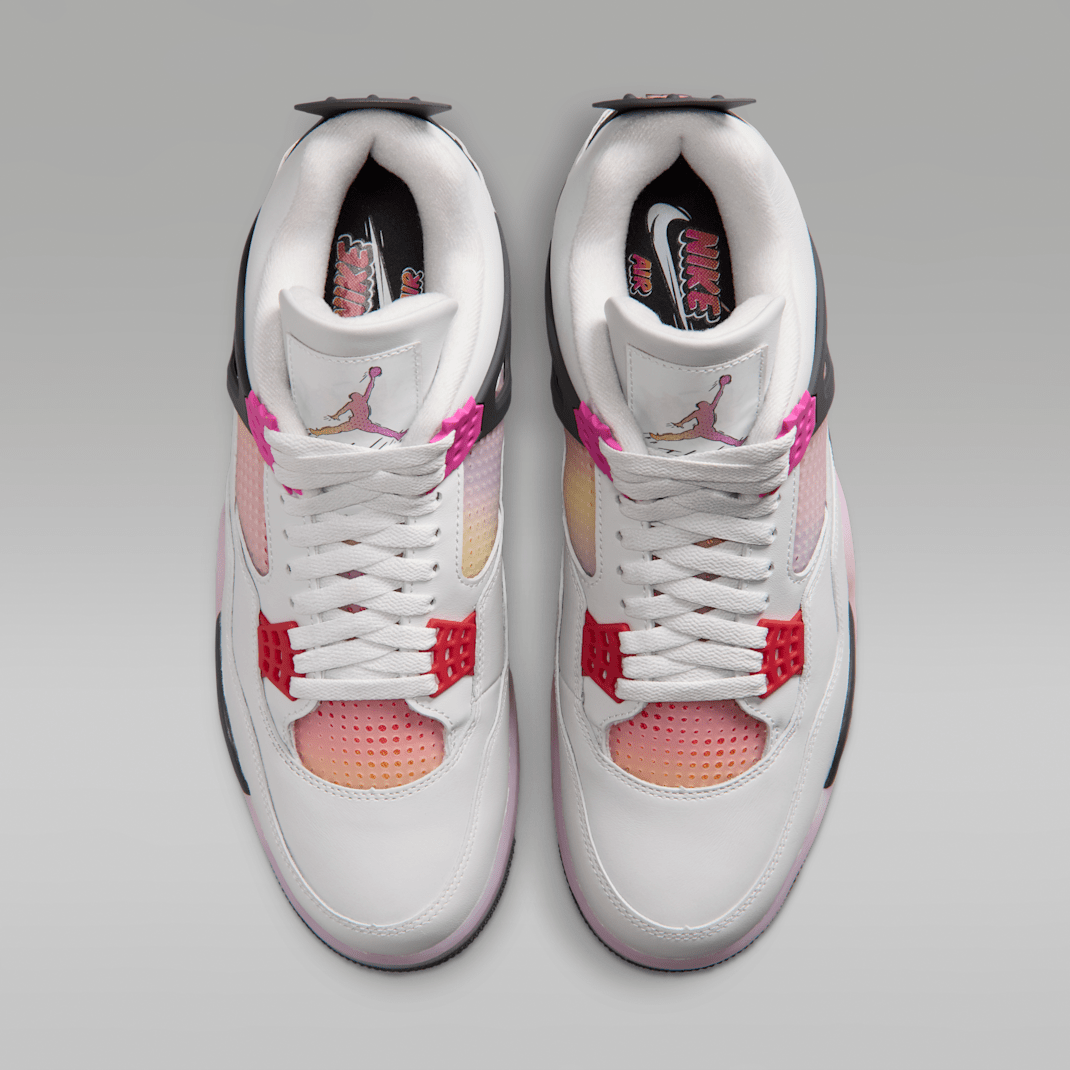 Off White/Anthracite/Fire Pink