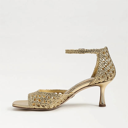 Amber Gold Faux Raffia