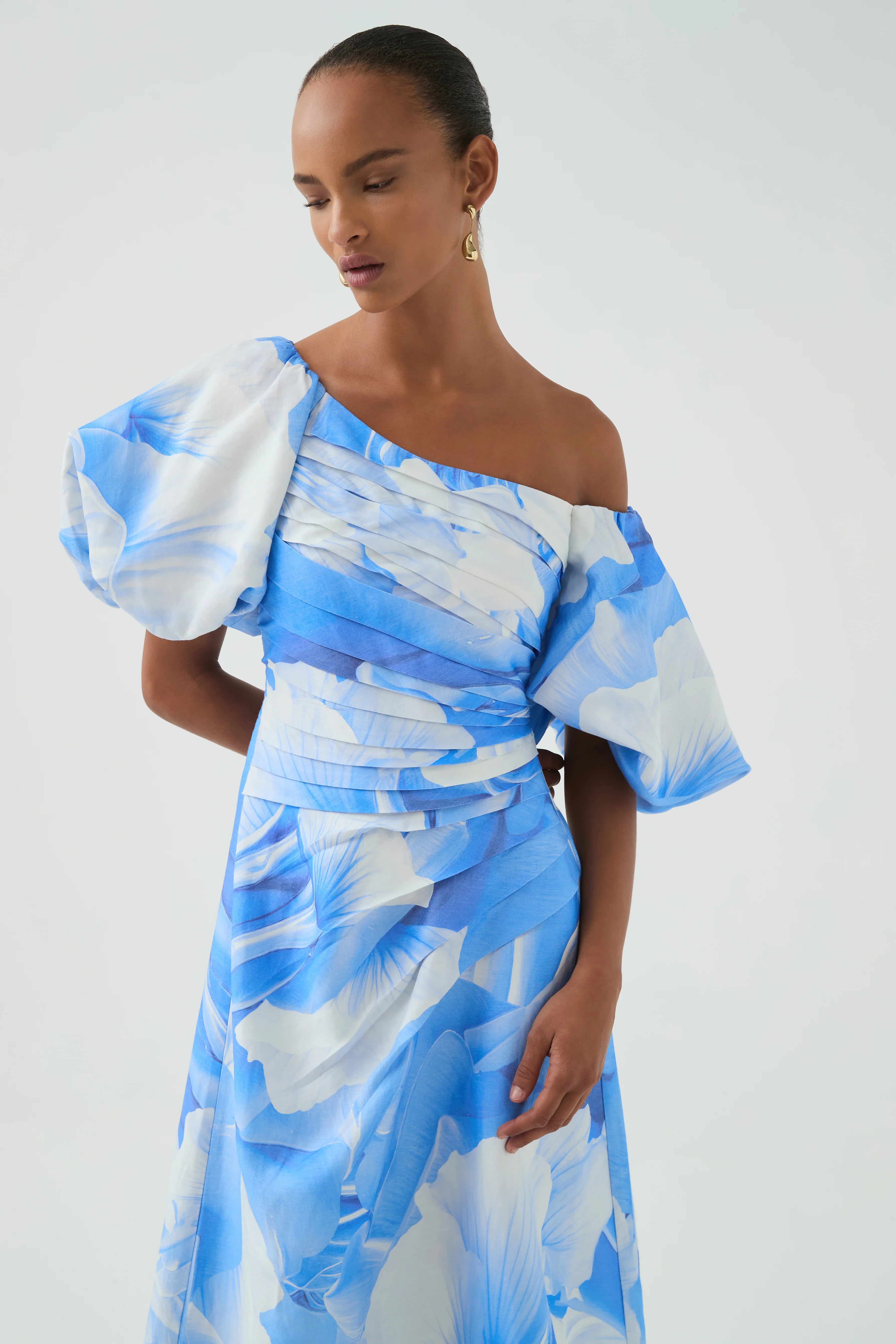 PRISMATIC FLORAL BLUE
