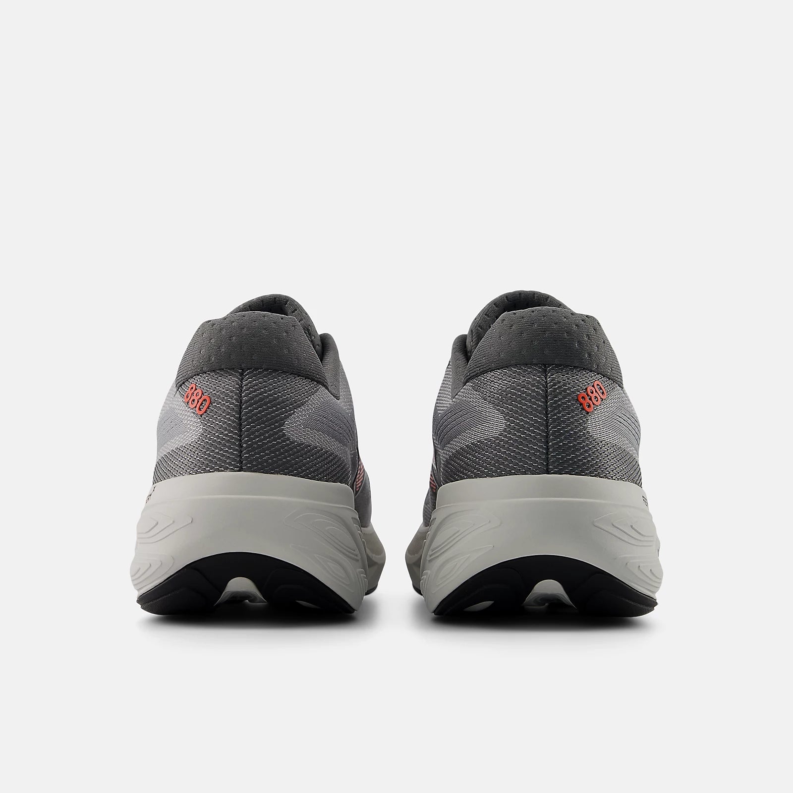 Slate Grey With Reflection And Urgent Red