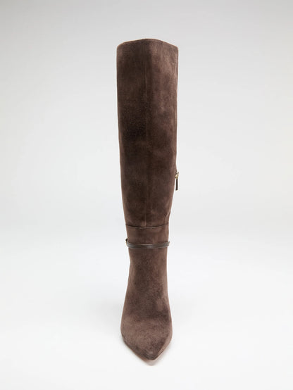 Chocolate Brownie Suede