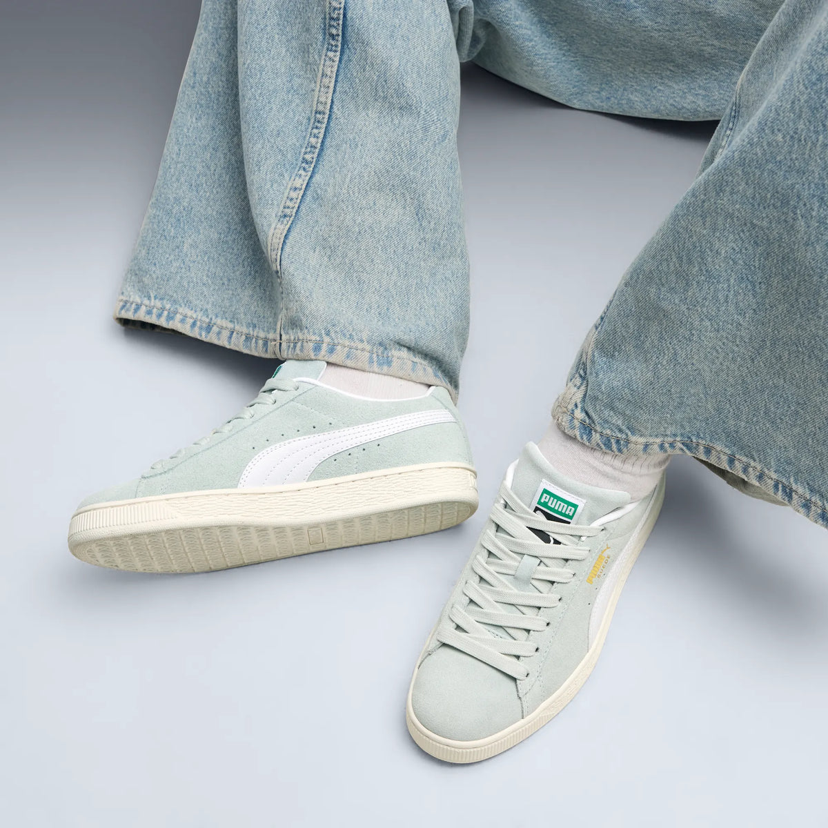 Créme De Mint-PUMA White
