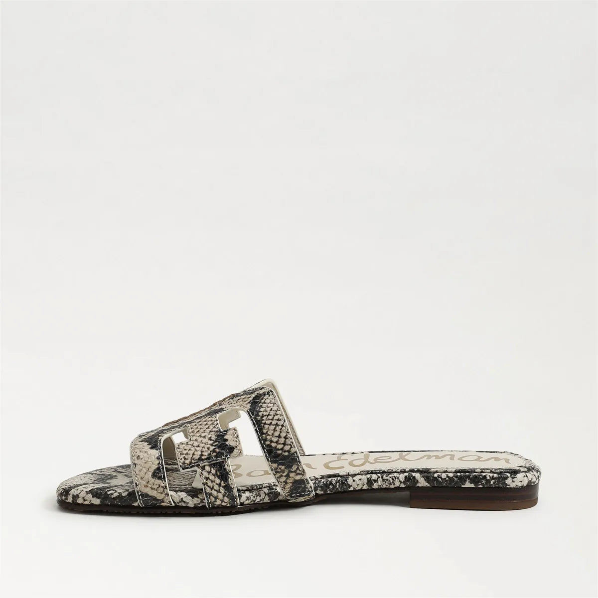 Roccia Snake Print Leather