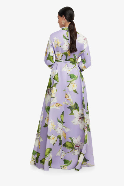 Lily Blossom Print in Lilac