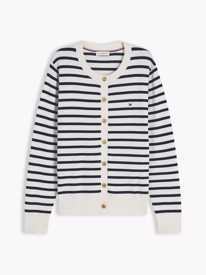 Ivory Petal/Navy