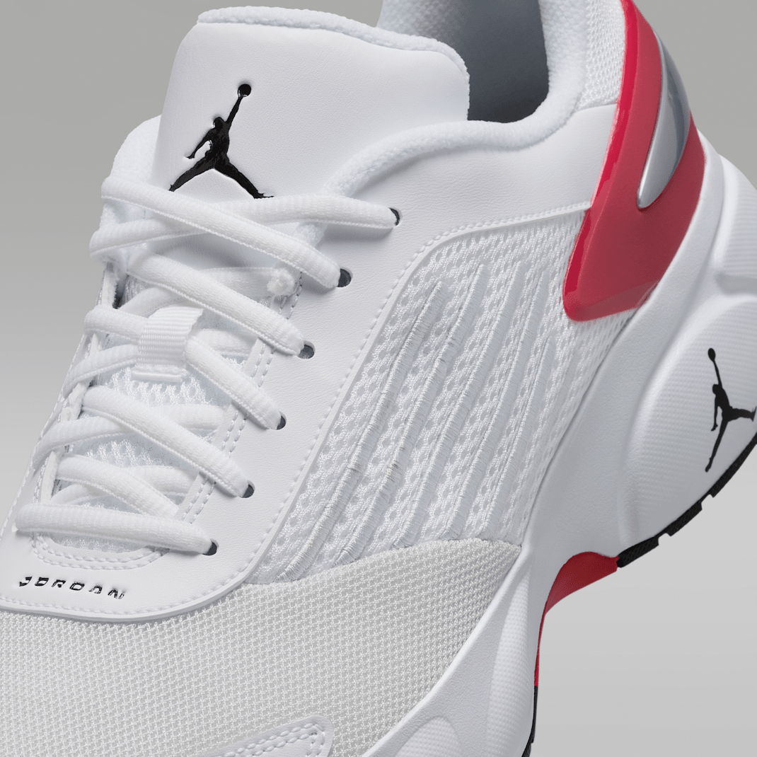 White/Gym Red/Metallic Silver/Black 4