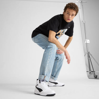 PUMA White-PUMA Black