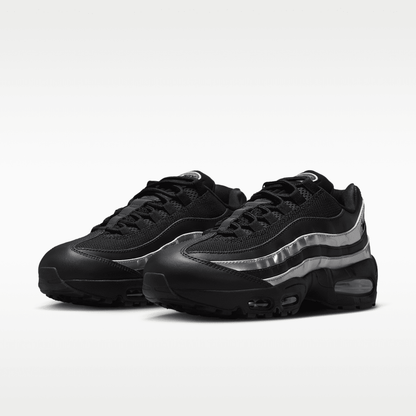 Black/Black/Metallic Silver