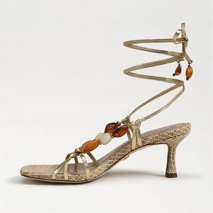 Amber Gold Leather