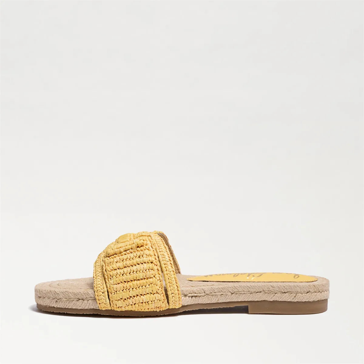 Warm Marigold Faux Raffia