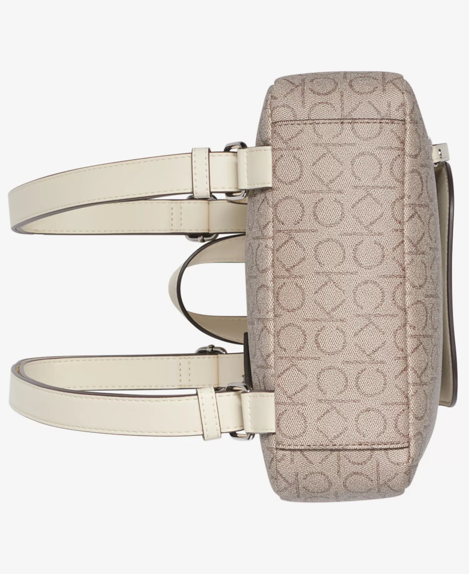 Almond Taupe/White