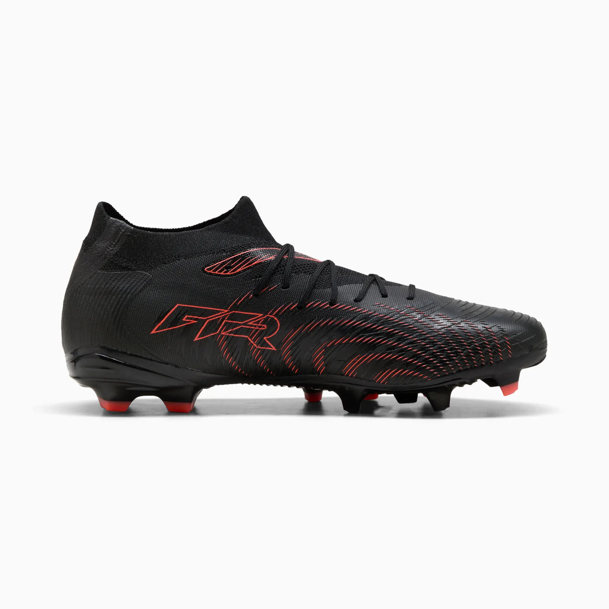 PUMA Black-Glowing Red-Strong Gray