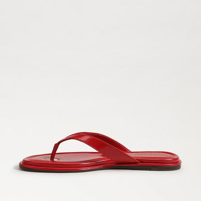 Bright Summer Red Leather
