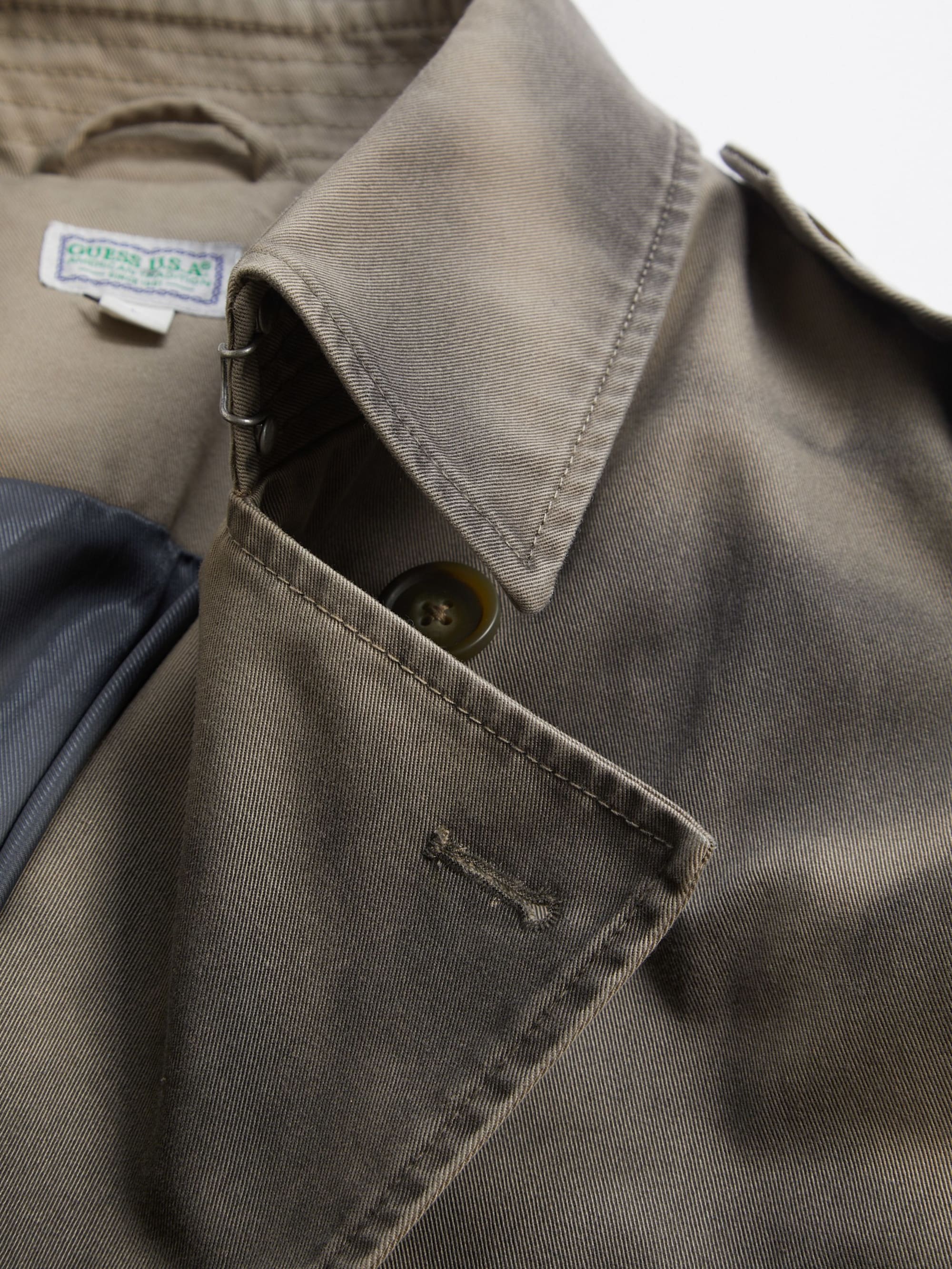 Gusa Washed Brown Trench