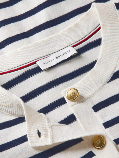 Ivory Petal/Navy