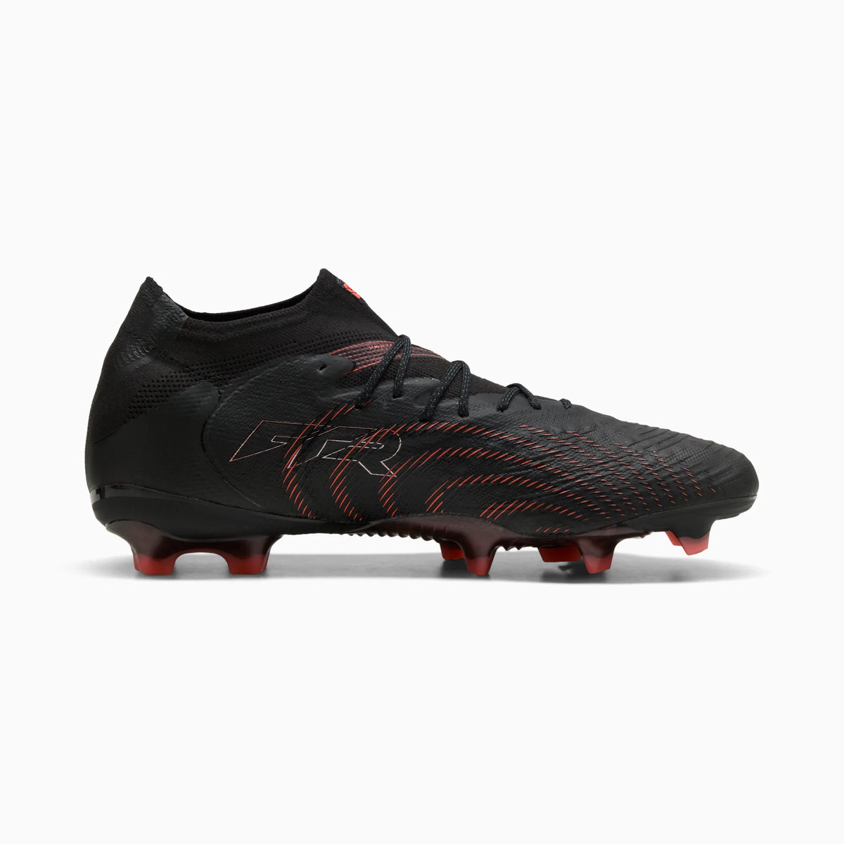 PUMA Black-Glowing Red-Strong Gray