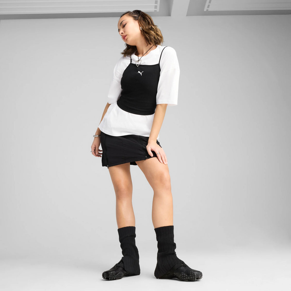 PUMA Black-PUMA White