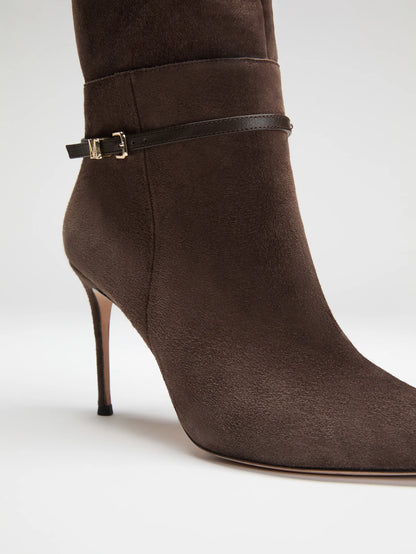 Chocolate Brownie Suede