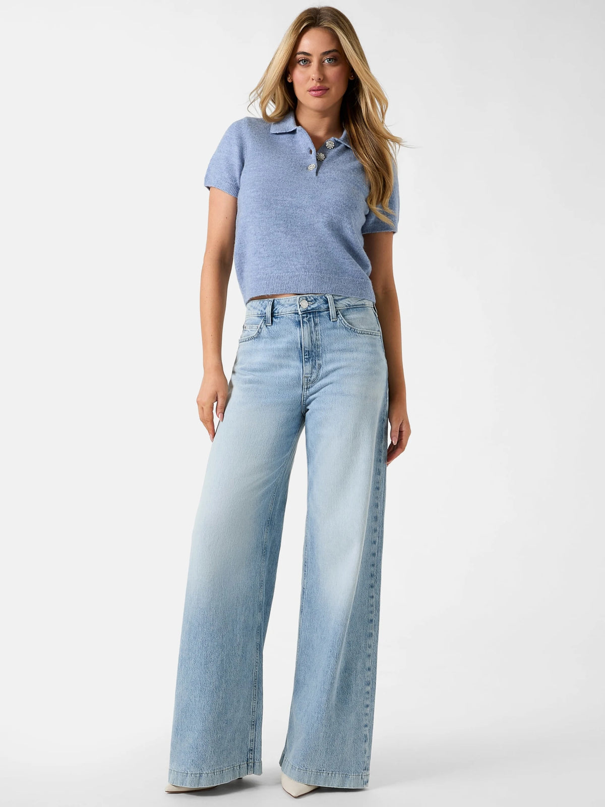 Soft Light Blue Heather