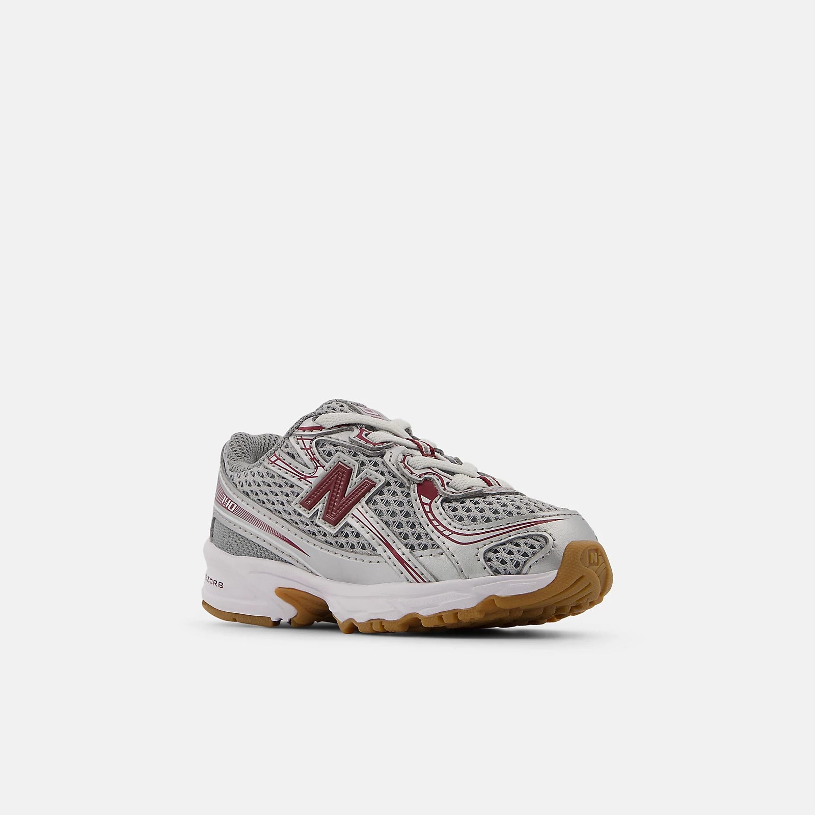 Silver Metalic With Monarch Burgundy