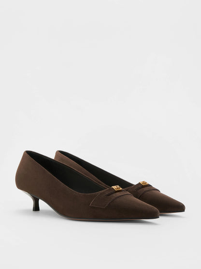 Dark Brown Textured
