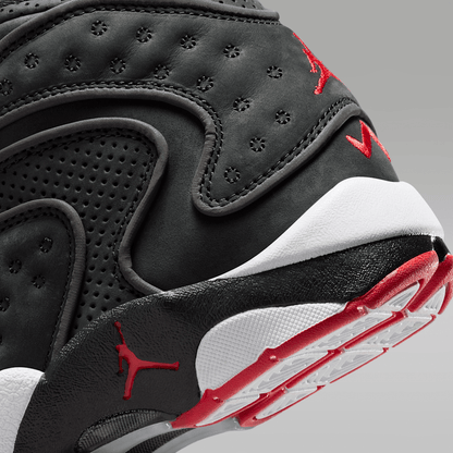 Black/White/University Red