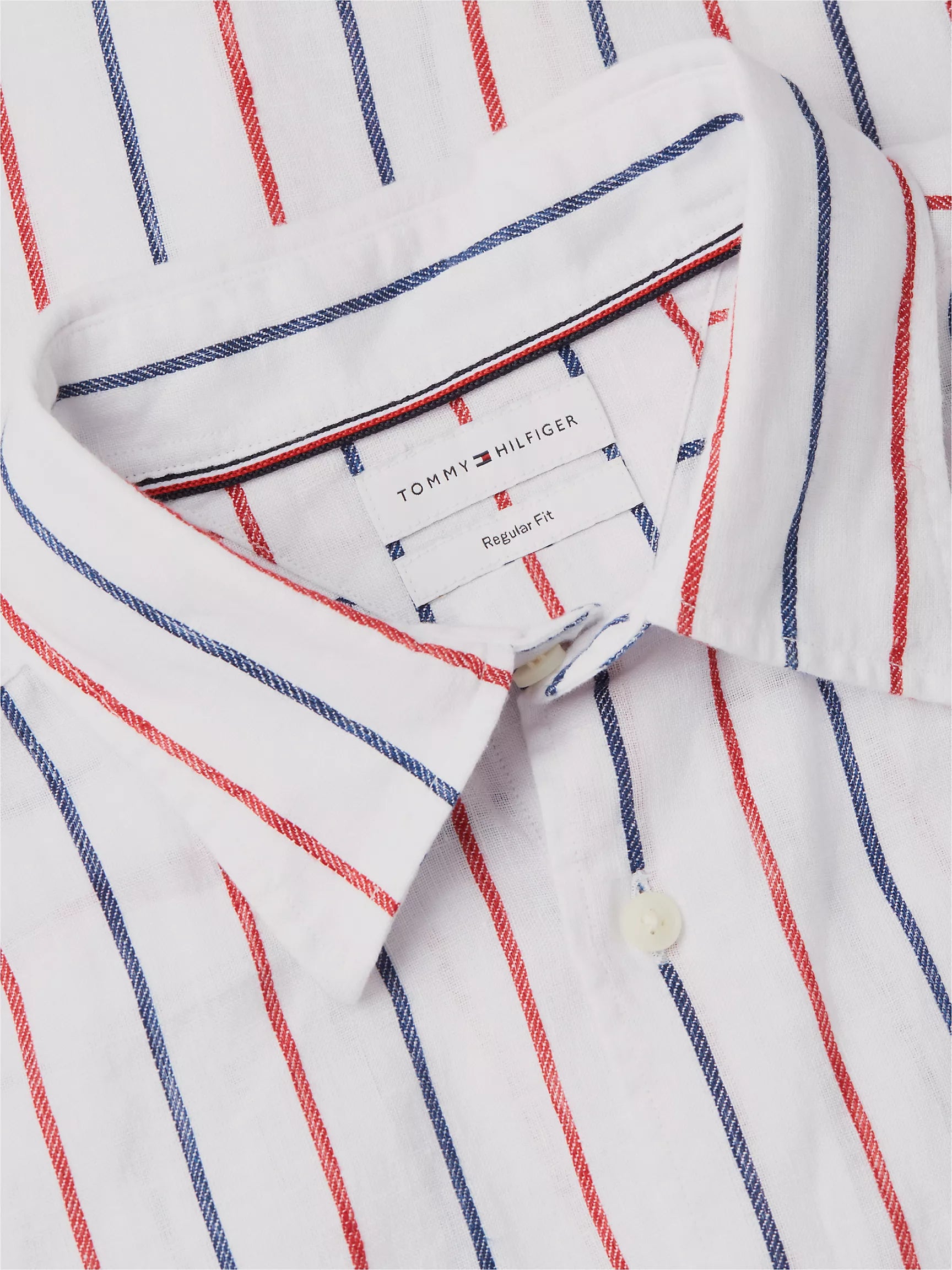 White/Red Stripe
