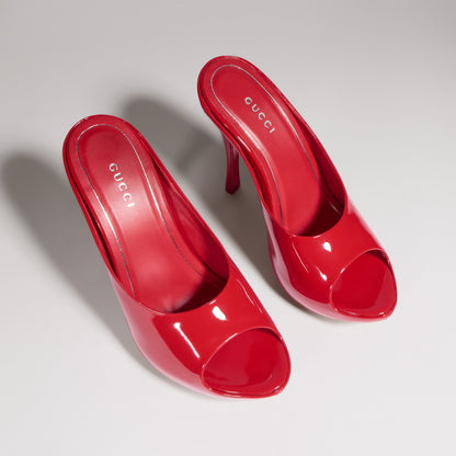 piel de charol roja