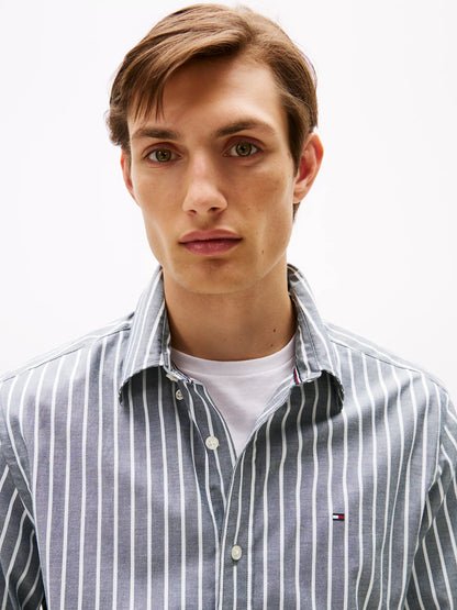 Carbon Navy Stripe