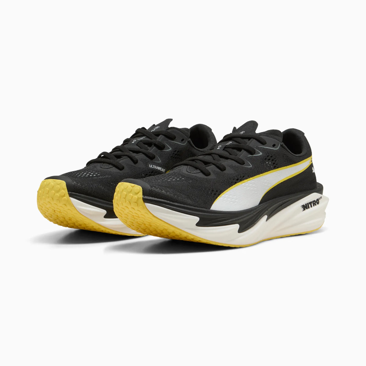 PUMA Black-Vibrant Yellow