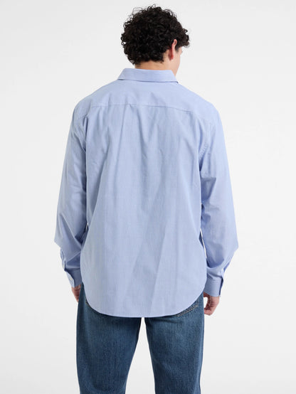 Cobalt And White Stripes