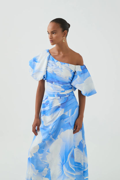PRISMATIC FLORAL BLUE