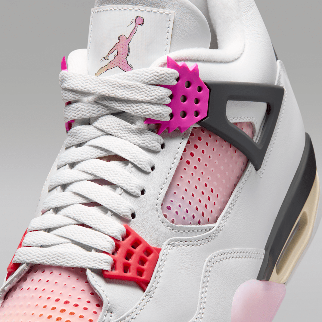 Off White/Anthracite/Fire Pink