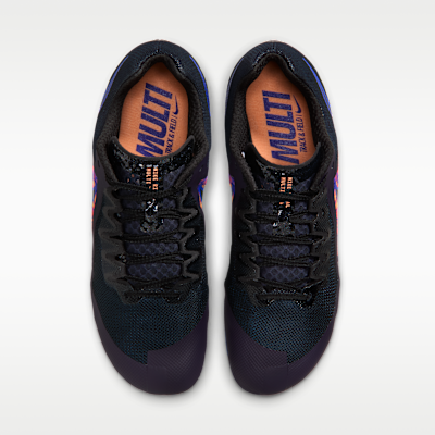 Dark Obsidian/Orange Pulse/Indigo Burst/Black