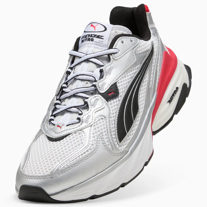 PUMA Silver-PUMA White-For All Time Red