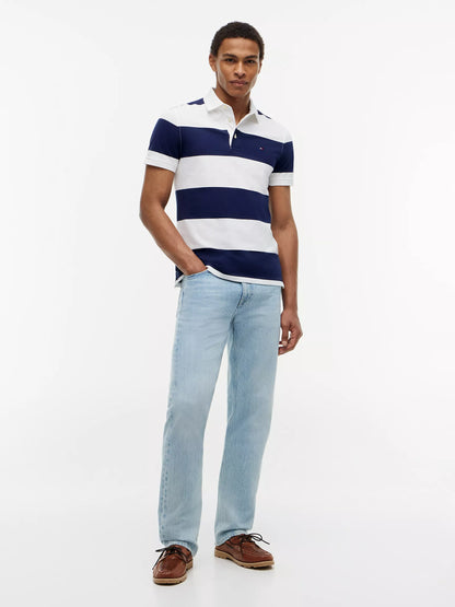 Navy/White Stripe