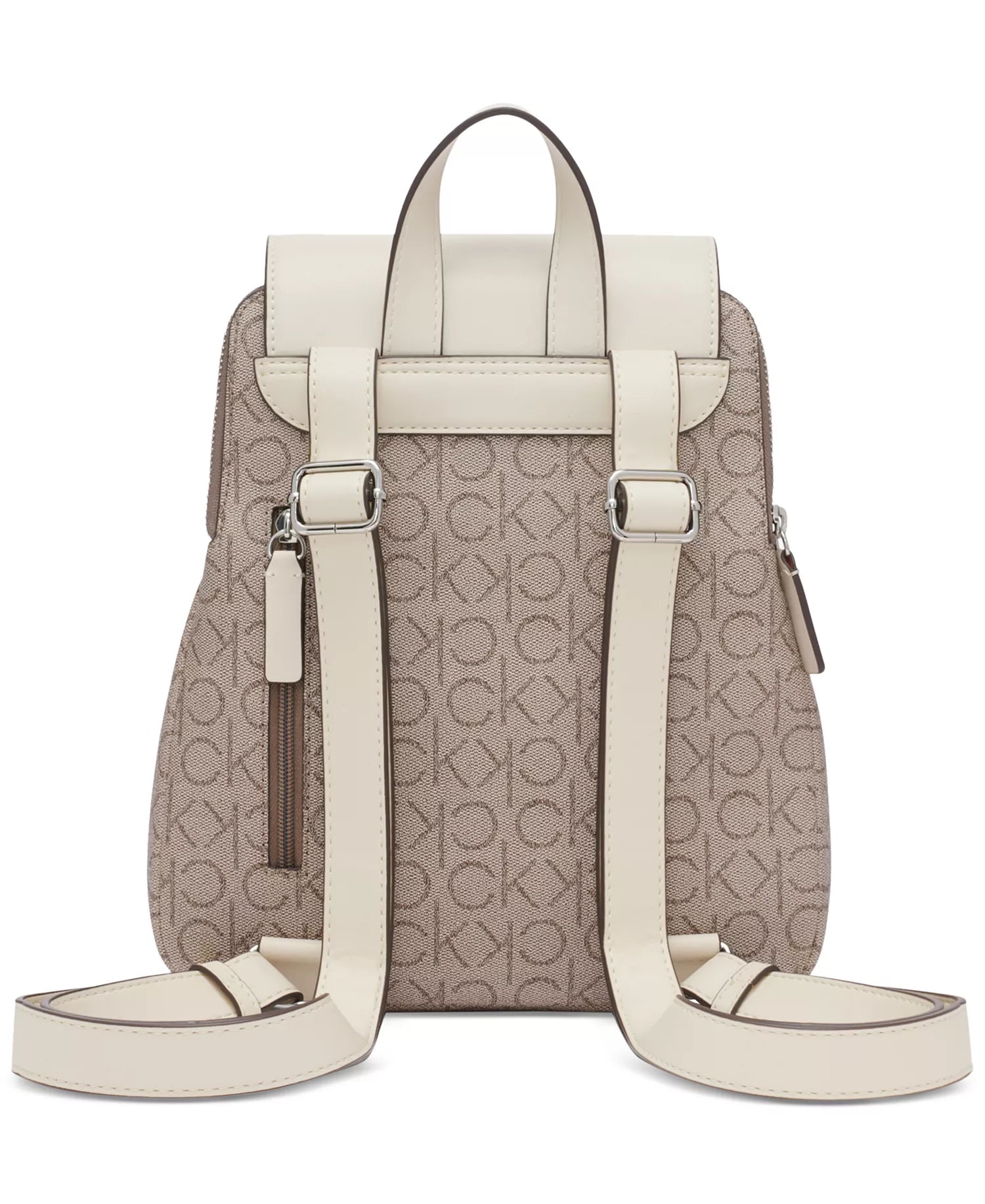 Almond Taupe/White