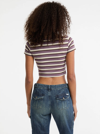 Grey Amethyst Ground Stri