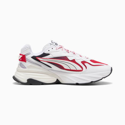 PUMA White-Pop Red