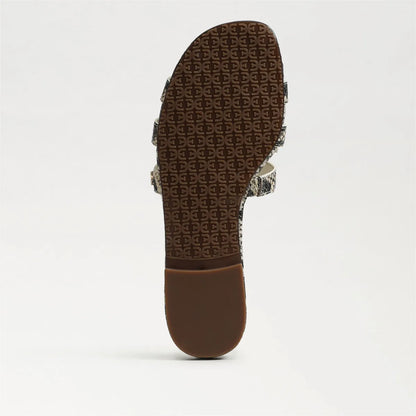 Roccia Snake Print Leather