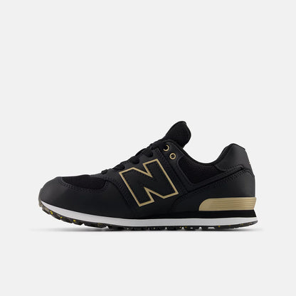 Black With Gold