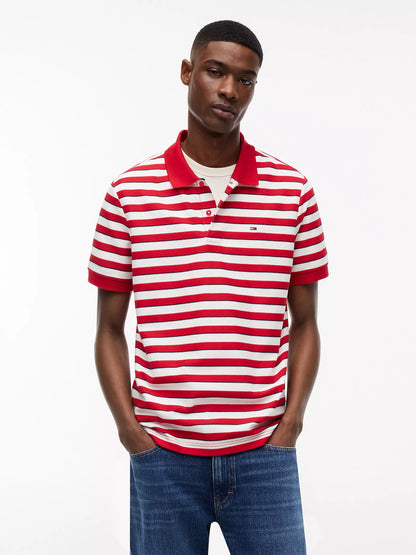Ruby Red/White Stripe